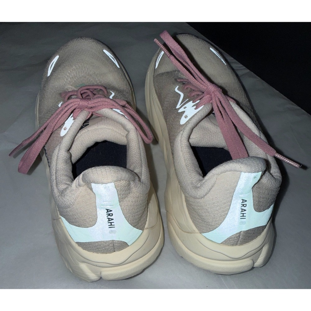 Hoka Arahi 8 Running Shoes Womens 8 Rose Cream Stability Sneakers 1168691 RCRM - Picture 6 of 6